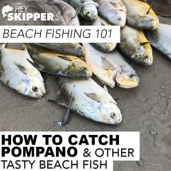 Surf Fishing 201- How to catch your own dinner fish! (Fishing Rigs and  Beach Fishing Tactics) Beach Fishing 101- Hey Skipper