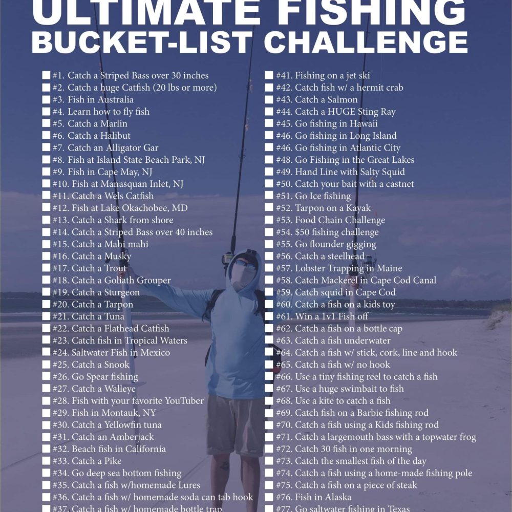 Hey Skipper Fishing Tutorials Ultimate Fishing Bucket-List Challenge v1