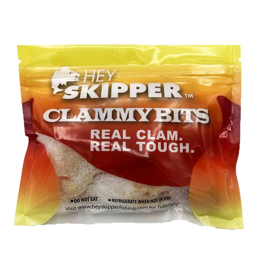 Clammy Bits — Salted Clam — Fishing Bait – Hey Skipper