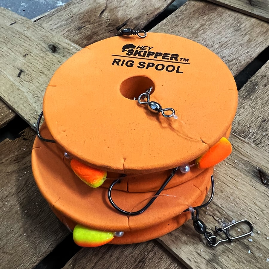 Fishing Rig Spool- Tangle Free Rig Storage By Hey Skipper - Hey